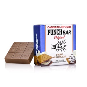 Punch bar - S'MORES MILK CHOCOLATE-CHOCOLATE-10PK-(100MG)